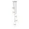 Z-Lite Cayden Chandelier, 5-Light, 12 In.W x 16.75 In.H, Brushed Nickel/Clear + Etched Opal 1946P-5R-BN - alternate 8
